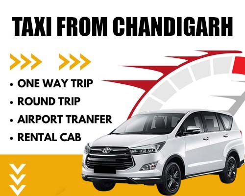 Taxi from Chandigarh